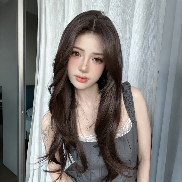 【无边隐形贴】不用戴发网的假发氛围感卷发进口丝增发量遮发补发片