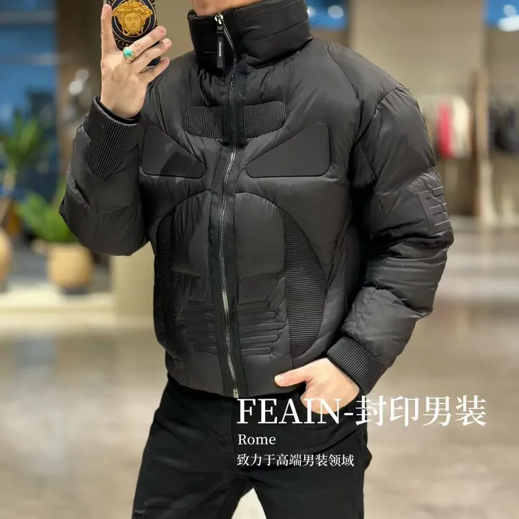 【小怪兽羽绒】高端定制全手工小怪兽机甲风格羽绒服R8155