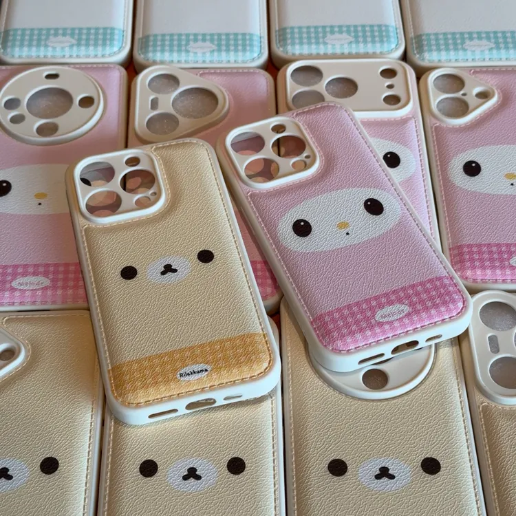 BANCA轻松熊美乐蒂表情适用苹果17/16手机壳小米15vivo华为oppo