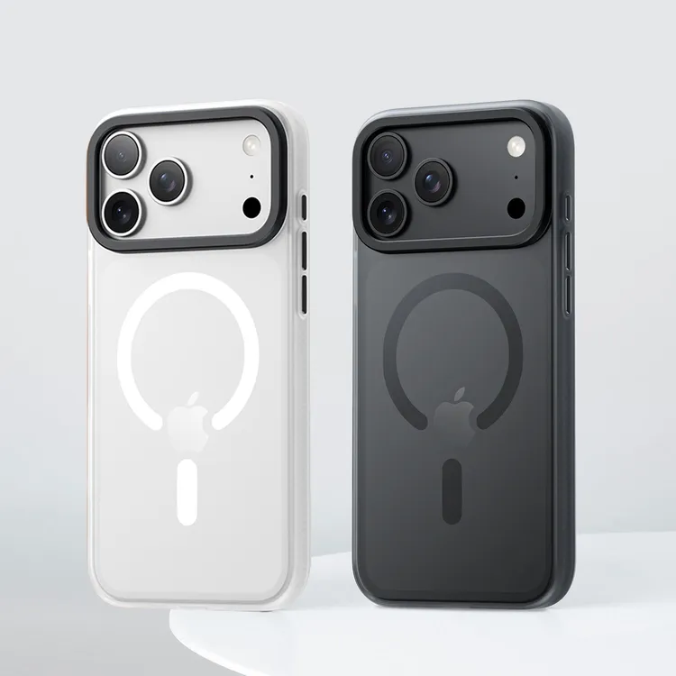 适用iPhone17ProMax手机壳磁吸苹果17Pro新款磨砂防摔高级感外壳