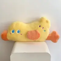 可爱小黄鸭靠枕毛绒玩具1个【70cm】（测量误差2~3cm）