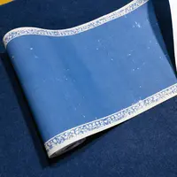 【升级纳米拓唐代纹样瓷青长卷】大风堂纳米半生熟毛笔书法作品纸