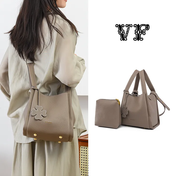 【VF】夏季手提单肩斜跨大容量托特包包经典百搭女菜篮子女包5601