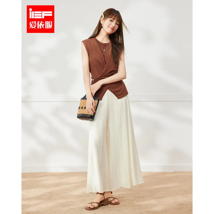 IEF/爱依服2025夏季新款大方得体穿搭一整套装高级感女人味两件套