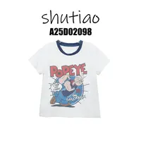 【SHUTIAO】2025夏季：新款小众设计款T恤A25D02098