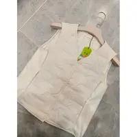 （外贸订单）女士冬季拼接防风系扣棉马夹7014