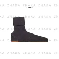 ZHAKA/羊毛针织暖腿袜短靴zk699