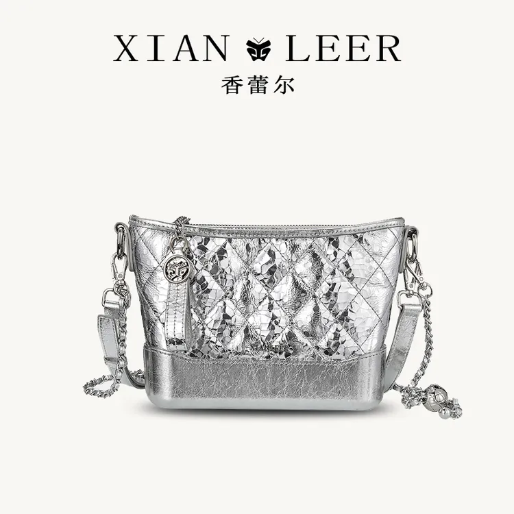 XIANLEER/香蕾尔包包新款爆款高级真皮百搭单肩包斜跨包女包女款
