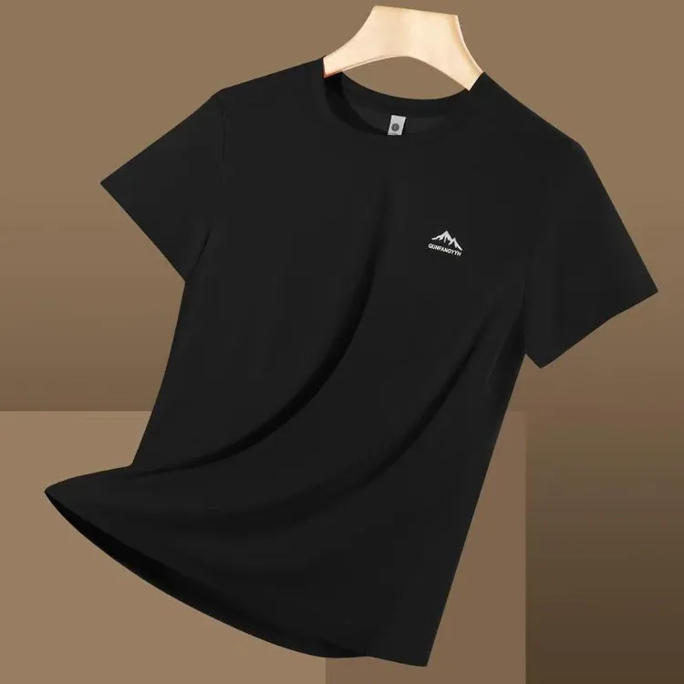 速干圆领运动T恤短袖弹力运动健身凉感轻薄潮流夏季aniparty 衣服