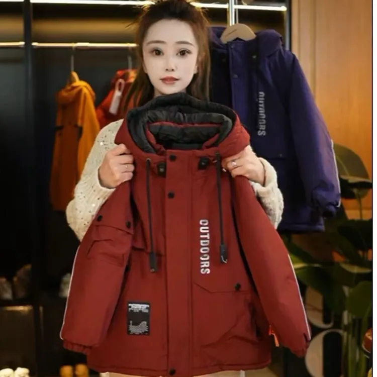 【加绒加厚】2025冬季新品棉衣男童冬装防风保棉服宽松洋气