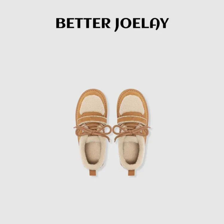 BETTER JOELAY-【千禧风毛】休闲设计感秋冬时尚毛鞋百搭舒适Z6937