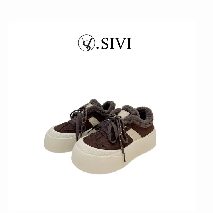 【熙薇品牌】2025新款时尚ins小众设计感百搭运动休闲鞋H6718