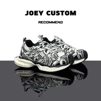 JOEY| 2025厚底时髦设计复古捆绑蜘蛛老爹鞋轻便潮鞋 807
