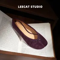 LeeCat Studio分趾鞋女2025秋季新款爆款百搭气质单鞋女鞋