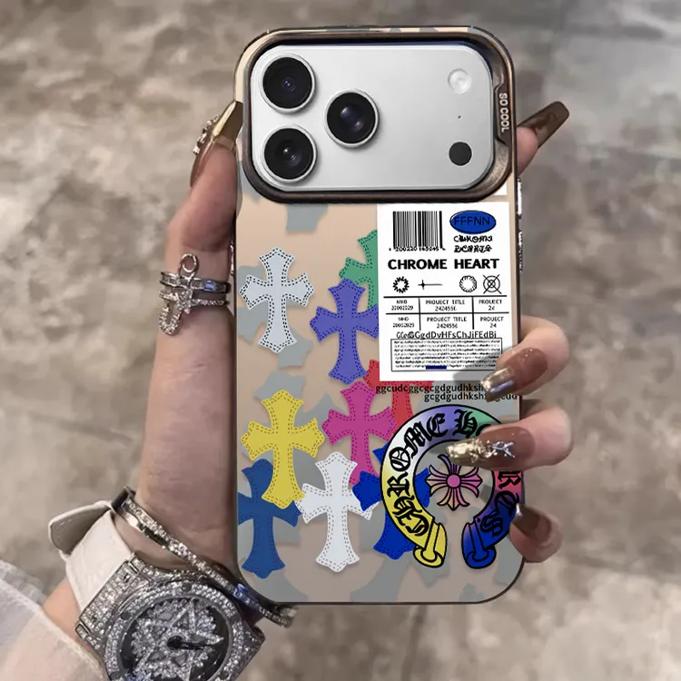 适用苹果17promax手机壳iPhone16硅胶15plus保护套14新款克罗十字