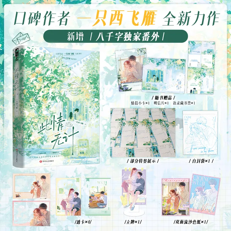 特签【大鱼文学】此情无计 一只西飞雁著 都市暗恋久别重逢甜宠