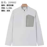 9802男士立领半拉链休闲长袖（衣长70左右）