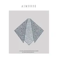 AIMURSE 小众设计师 花色时髦百搭女士气质丝巾 AMPS66