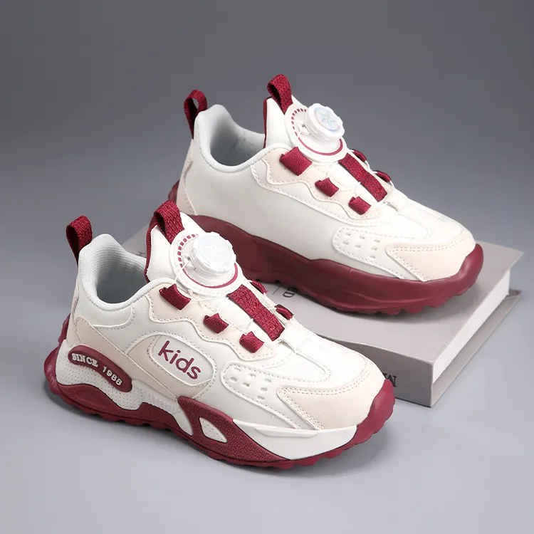 安踏感统 M儿童子男童运动面防水春夏新款中大童女男孩跑