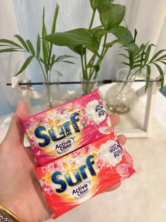 菲律宾原装进口Surf超强清洁净抑菌花香氛内衣物持久留香洗衣肥皂
