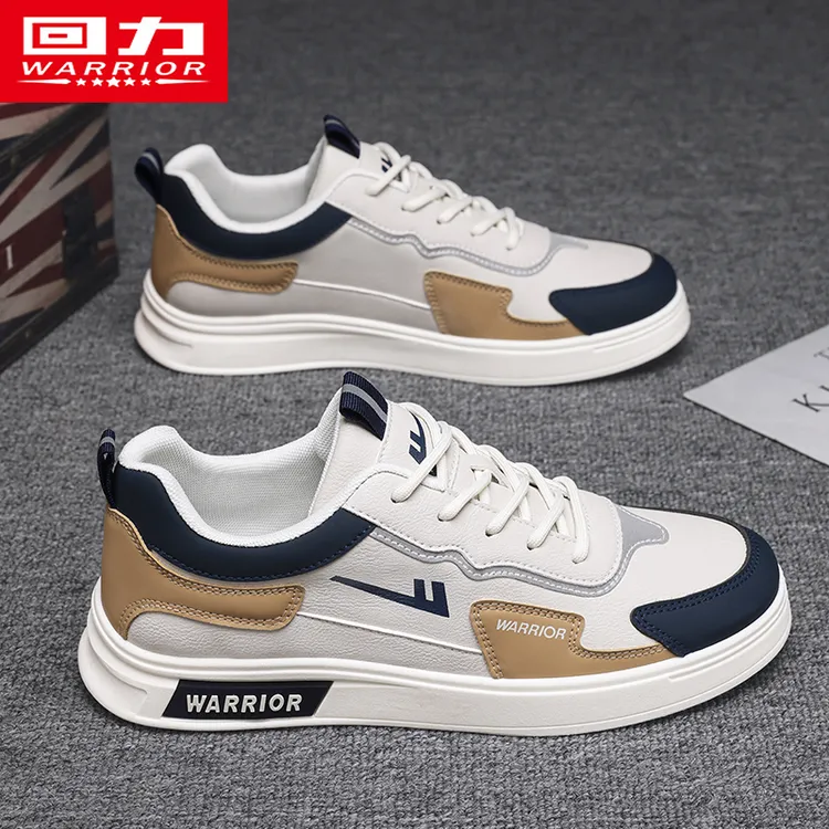 回力男鞋休闲板鞋2025春季新款男士低帮百搭厚底潮鞋小白鞋子男款