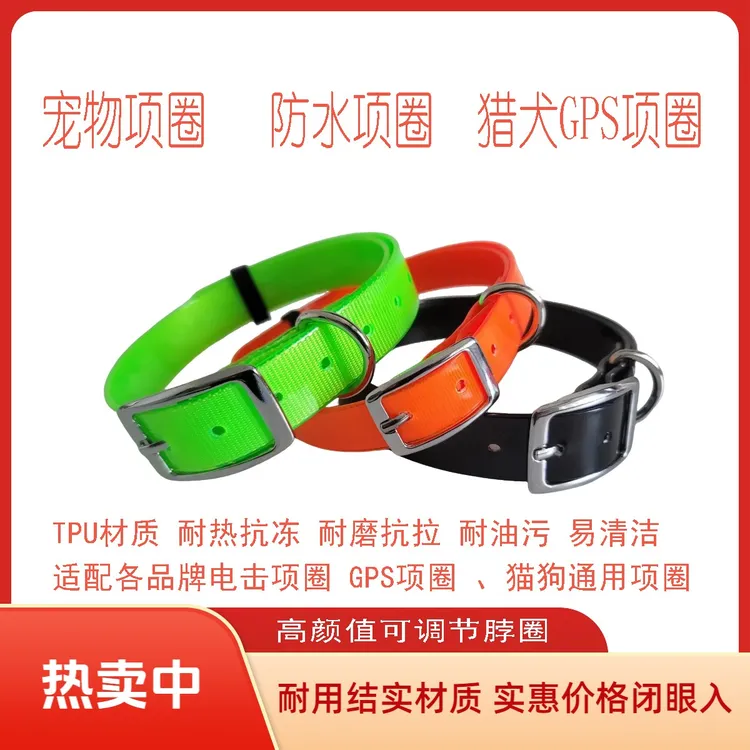 宠物脖圈高颜值遛狗防爆项圈狗项圈狗狗宠物必备宠物用品狗狗项圈