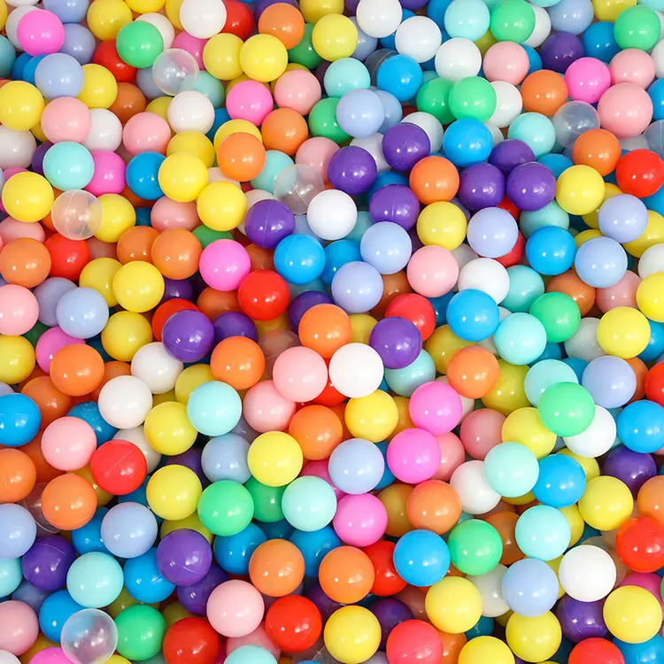 加厚海洋球无毒无味婴儿加厚环保儿童波波球宝宝游乐场室内玩具球