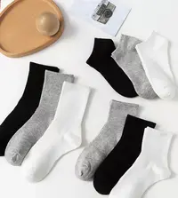 随机袜子两双短中筒