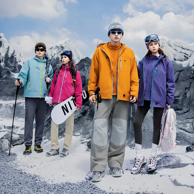 【一衣三穿】7870七型男女同款外套秋冬保暖多巴胺可拆卸内胆外套