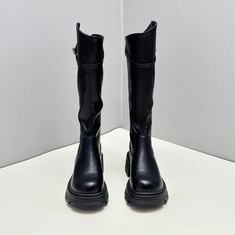 C13【标准/加肥】秋冬新品厚底保暖又好看长筒靴骑士靴不过膝