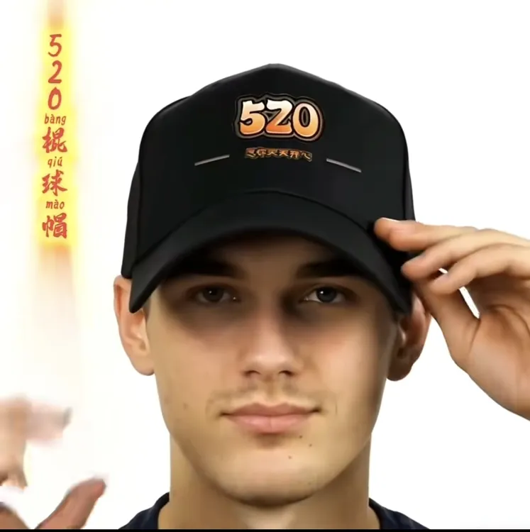 鸭舌棒球帽情侣百搭旅游帽子新款男生男士遮阳帽子纪念男款黑色