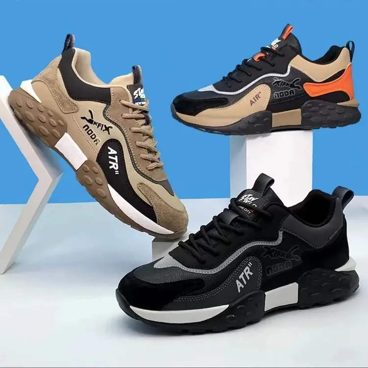 【春季爆款!下单发3双】四季休闲百搭软底运动鞋双 袜2双#AX-CF商品图