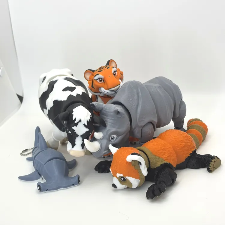 【小动物合集】可活动仿真玩具孩子生日礼物奖励过家家益智卡通好玩