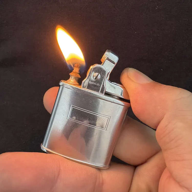 美国朗森古董煤油打火机