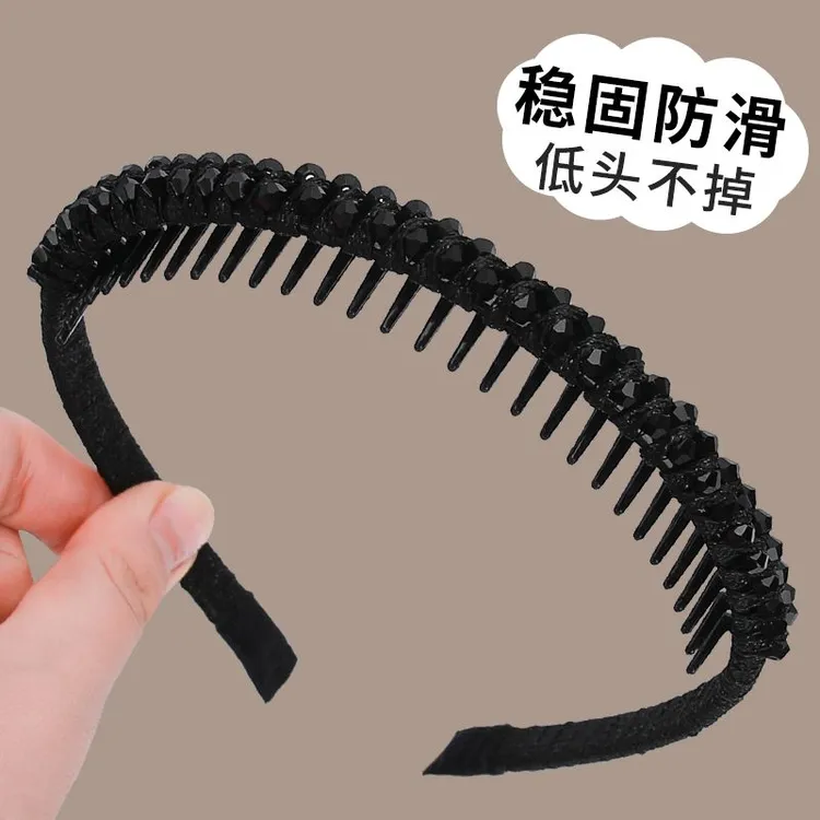 绝美发箍女2025新款洗脸专用头箍超好看带齿高级感发卡不勒头发夹