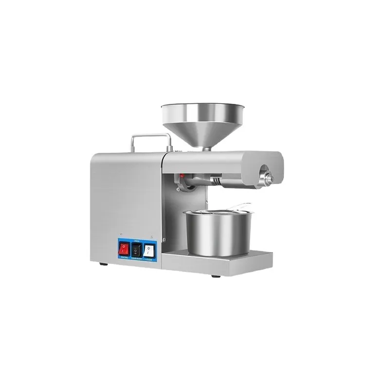 榨油机冷榨卧式芝麻精炼设备大型全自动小型家用商业用油坊榨油机