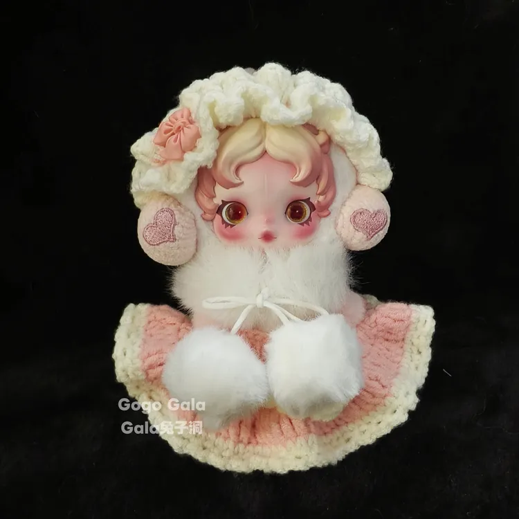 慕雪甜心，sp不眠剧场抱抱幽灵发霉小蛋糕爆款针织娃衣套装不含娃