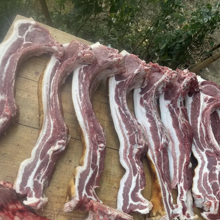 湘西熟食喂养黑毛土猪肉现切纯正天然顺丰直送