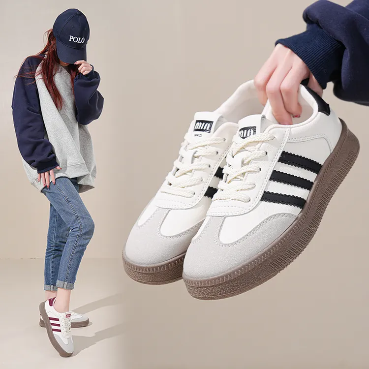 复古德训鞋女2025新款春秋爆款软底百搭鞋子女士女运动休闲鞋板鞋