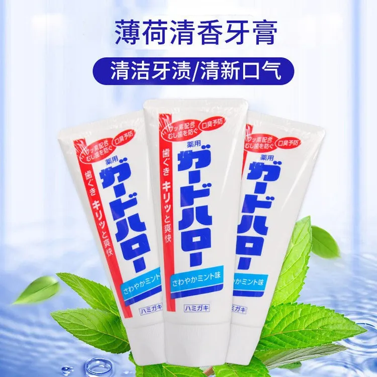 （6支）日本大白牙膏165g 薄荷味清新口气