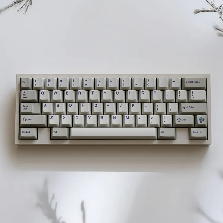 ArmorSuit经典紫 原厂高度热升华PBT键帽小蜜蜂made68pro磁轴键盘