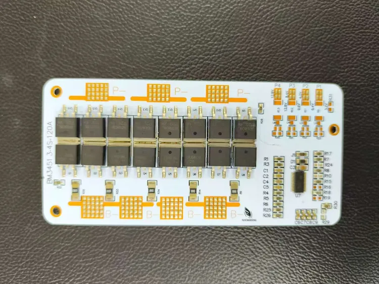 3.2V铁锂四串12V14.6V120安同口保护板