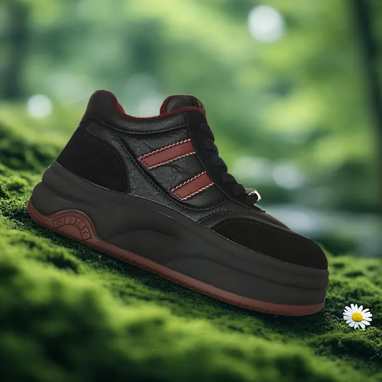 BLS0010女士真皮加绒休闲鞋，款式百搭好看