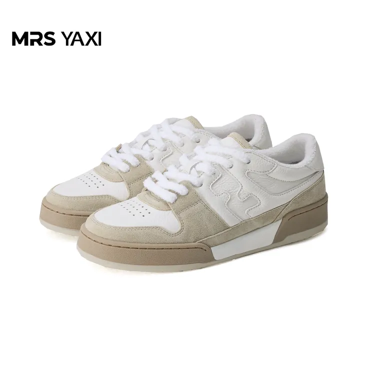 Mrsyaxi牛皮复古休闲板鞋YX5120102