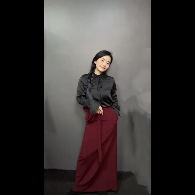 【Dasa新品】飘带半身裙 不开叉A版