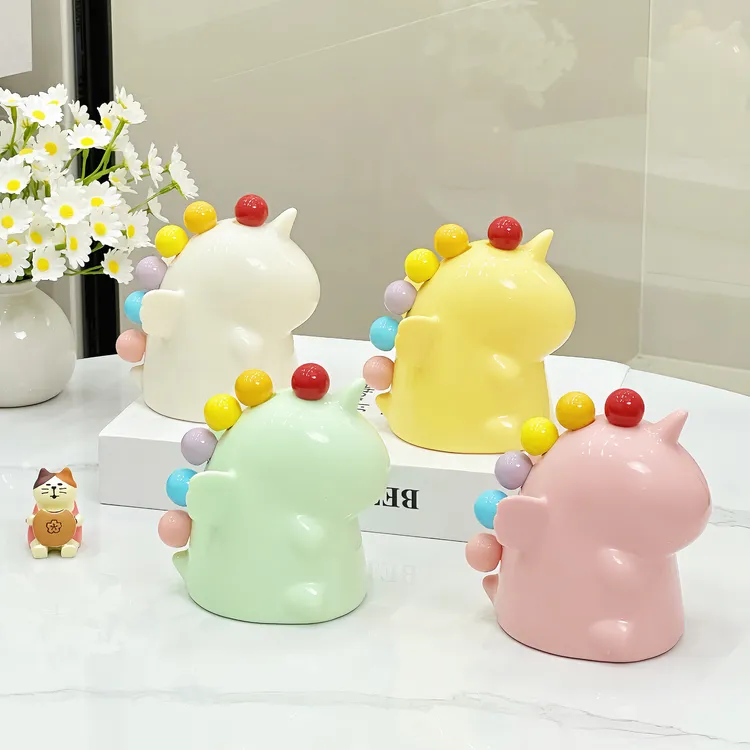可爱独角兽水果小叉子筒高档可爱创意家用不锈钢蛋糕甜点简约