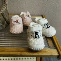 【手工学步鞋】秋冬季新生儿婴幼童男女宝宝软底一阶段周岁学步鞋