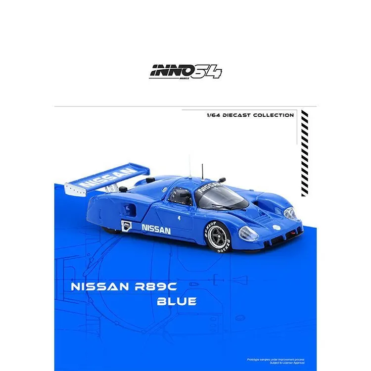 INNO1:64日产尼桑R89C勒芒赛测试车合金汽车模型仿真收藏摆件玩具