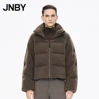 【商场同款】JNBY/江南布衣25冬新品羽绒服H型立领长袖5P0C10380