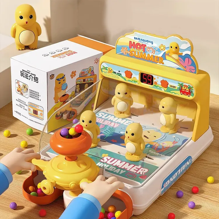 正版奶龙弹珠机游艺机闯关计分训练游戏机亲子儿童玩具生日礼物男